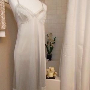 Vanity Fair Light Grey Slip Vintage